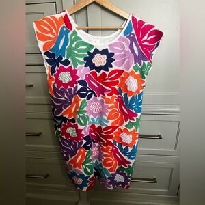 J Marie embroidered dress size large